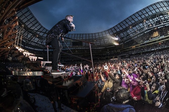 Robbie Williamsi kontserdile on tulemas üle 50 000 inimese