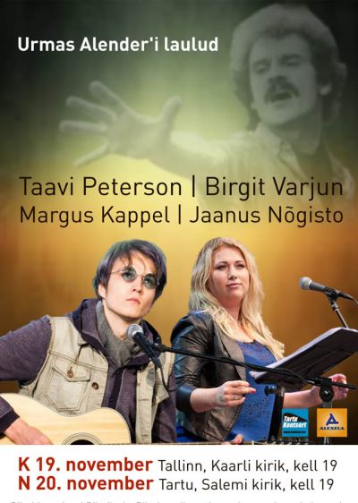 Taavi Peterson ja Birgit Varjun annavad koos kontserte