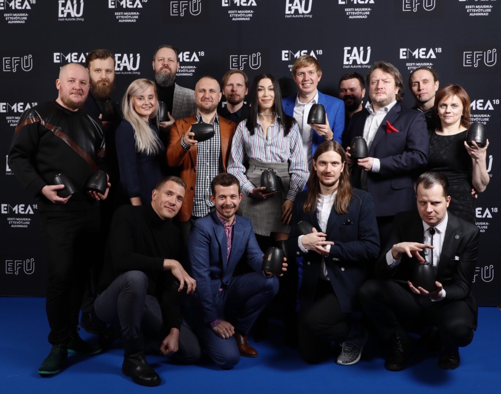 Selgusid Eesti Muusikaettevõtluse Auhinnad 2018 võitjad
