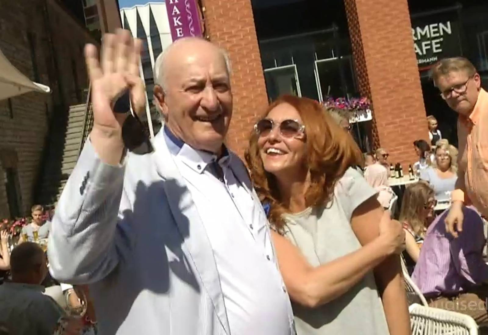 VIDEO! Krista Lensin tähistas koos grusiinist isaga Gruusia 100. sünnipäeva