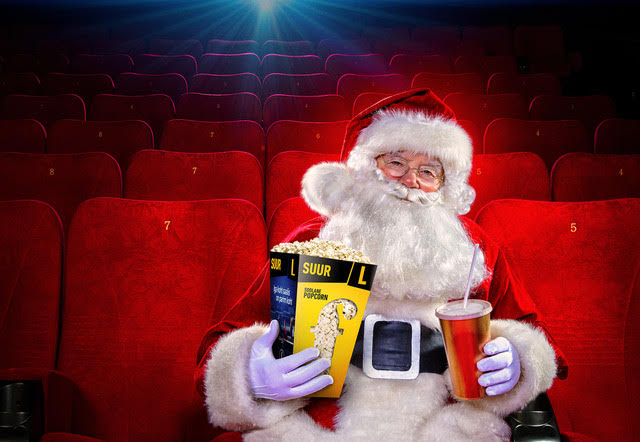 Coca-Cola Plazas tervitab kinokülastajaid jõuluvana